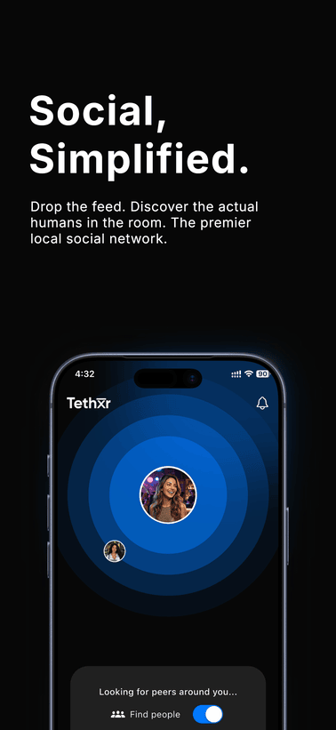Tethxr App Screenshot