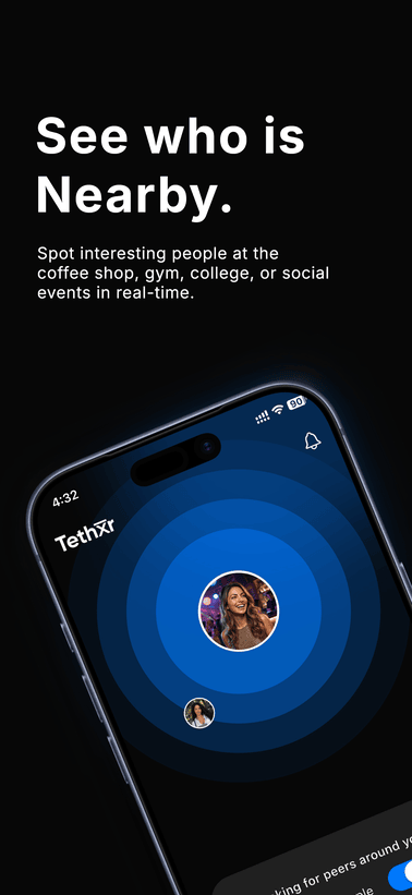 Tethxr App Screenshot
